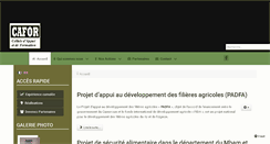 Desktop Screenshot of cafor-ong.org